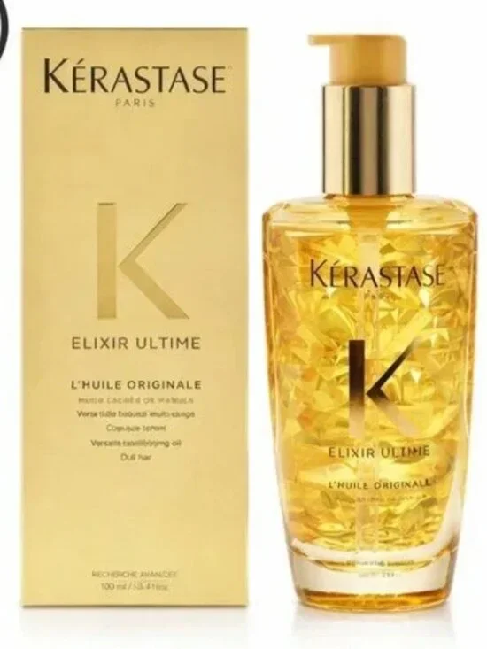 Kerastase Elixir Ultime L'Huile Originale Hair Beauty Oil 100ml Free Delivery - Picture 2 of 3